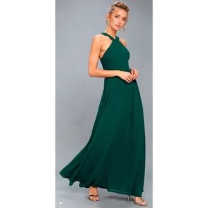 Lulu’s Halter Maxi Dress